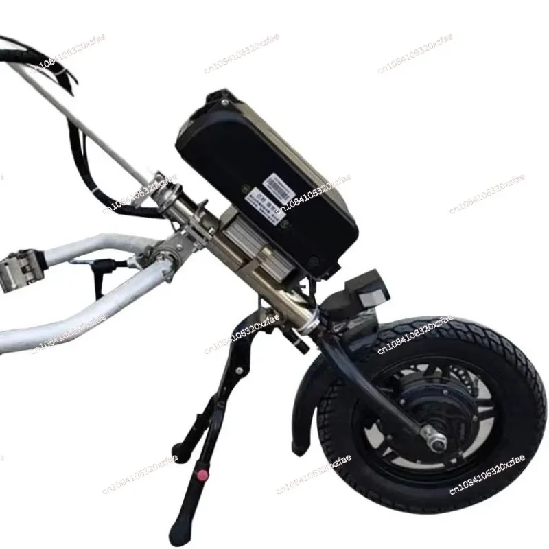 

Electric Wheelchair Front Drive Unit - Foldable Outdoor Power Head with Lithium Battery for Sports & Mobility Wheelchairs