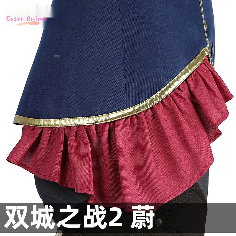 Coser Game LOL Vi Cosplay Costume Uniform Halloween Carnival Party Christmas Play Role Clothes Clothing