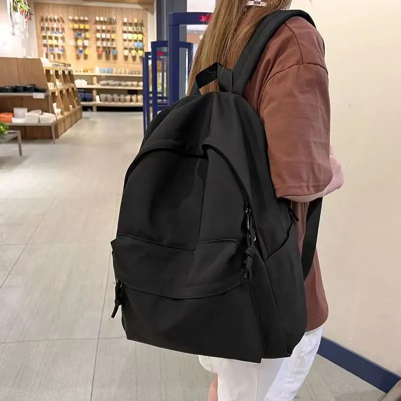 High school students bag han edition contracted large capacity backpack male new Japanese harajuku high school backpack