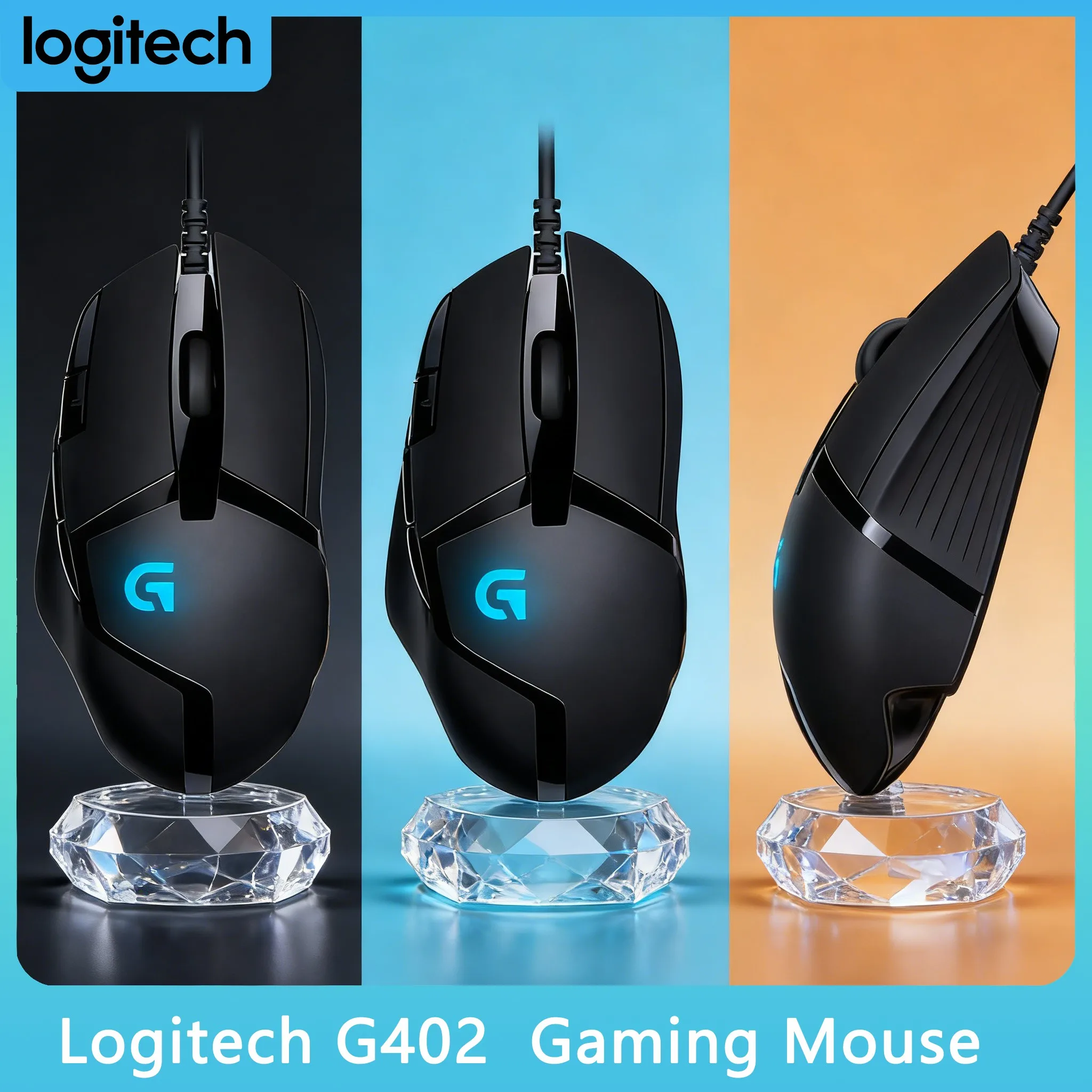 

Logitech G402 - 8 настраиваемых кнопок для быстрого захвата сокровищ и стрельбы в PUBG