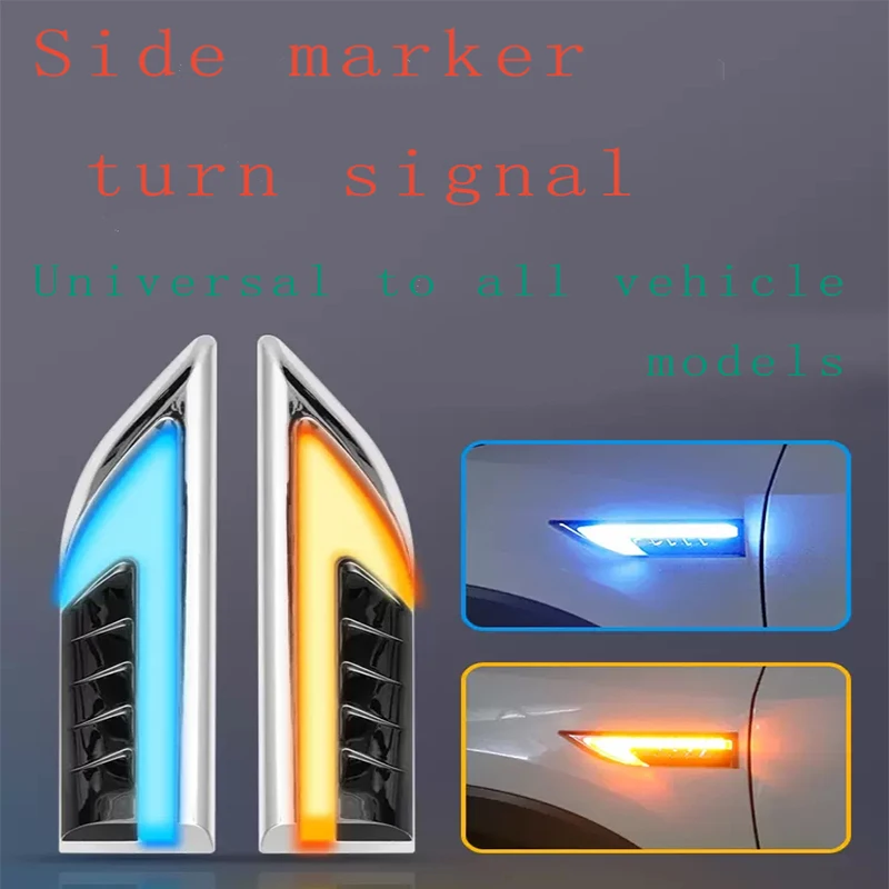 LED dynamic side turn signal lights for Hyundai Genesis Veloster Equus Rohens coupe Kona Grand SantaFe New SantaFe SONATA  Azera