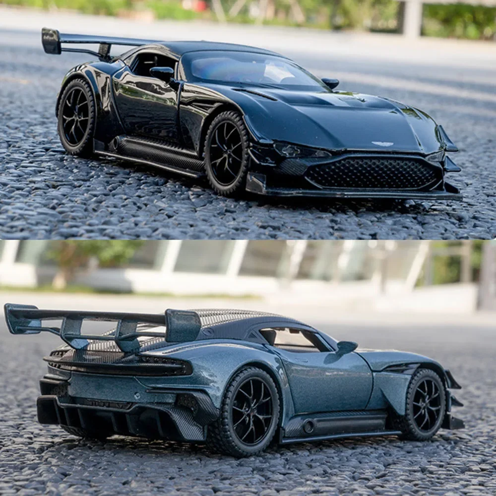 1:32 Aston Martin Vulcan Sport Car Model Alloy Diecast Metal Toy Vehicle Simulation Sound Light Car for Children Gift Collection