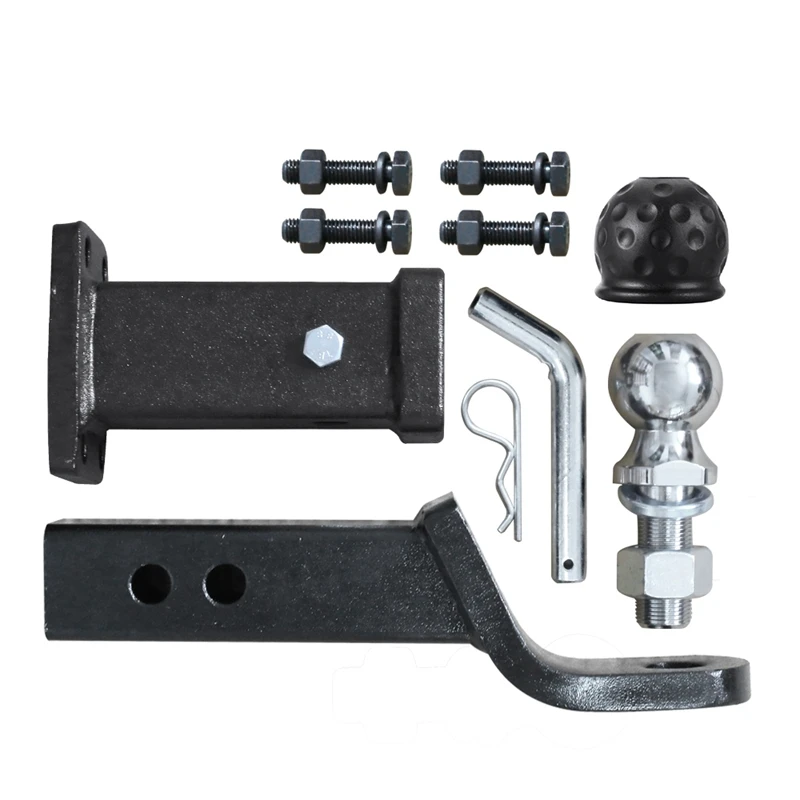 

2 Inch Trailer Hitch Receiver Tongue Ball Mount With Tow Ball Pin RV Truck Trailer Parts Car Camper Accessories Caravan