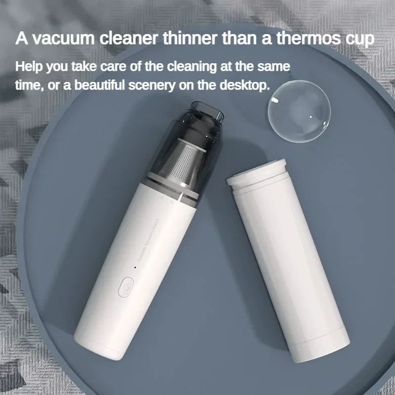 Handheld Portable Mini Vacuum Cleaner For Home Wireless Powerful Dust Remover Deep Cleaning Car Vacuum Color contact lens