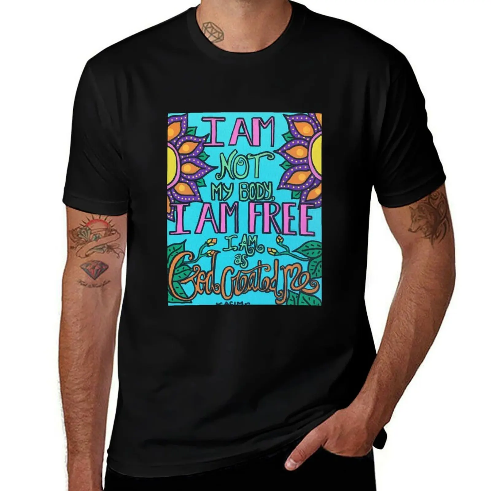 I Am Entitled to Miracles T-Shirt Summer Casual Loose T-Shirt