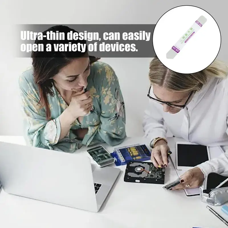 Electronics Opening Pry Tool Metal Spudger Tool Flexible Phone Disassembly Stick Professional Spudger Pry Tool