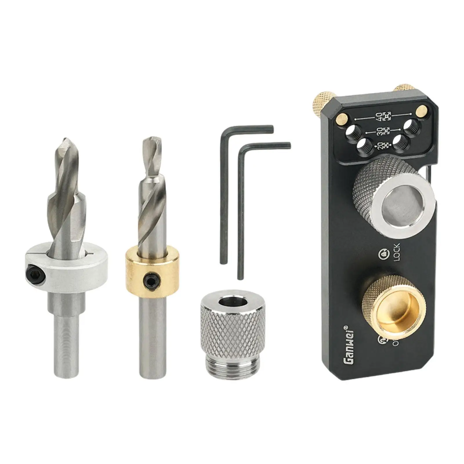 Guide de Profilés en Aluminium avec Perceuse M6 M8, Précis et Haute Performance