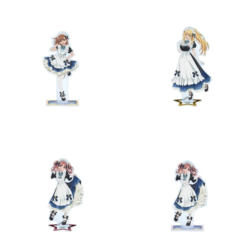 15CM A Certain Scientific RailgunAcrylic Keychain Stand Model Cosplay Characters Ornament Accessories Goods Collection Gifts