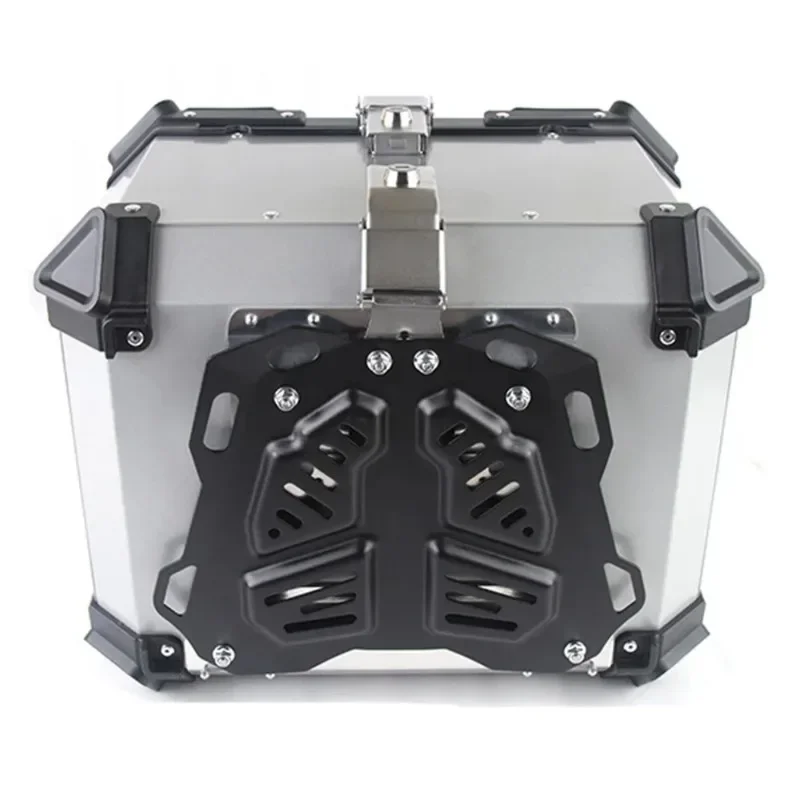 45L Aluminum Alloy Universal Motorcycle Rear Trunk Luggage Motorbike Waterproof Tail Box Motorcycle Hard Trunk 탑박스 오토바이