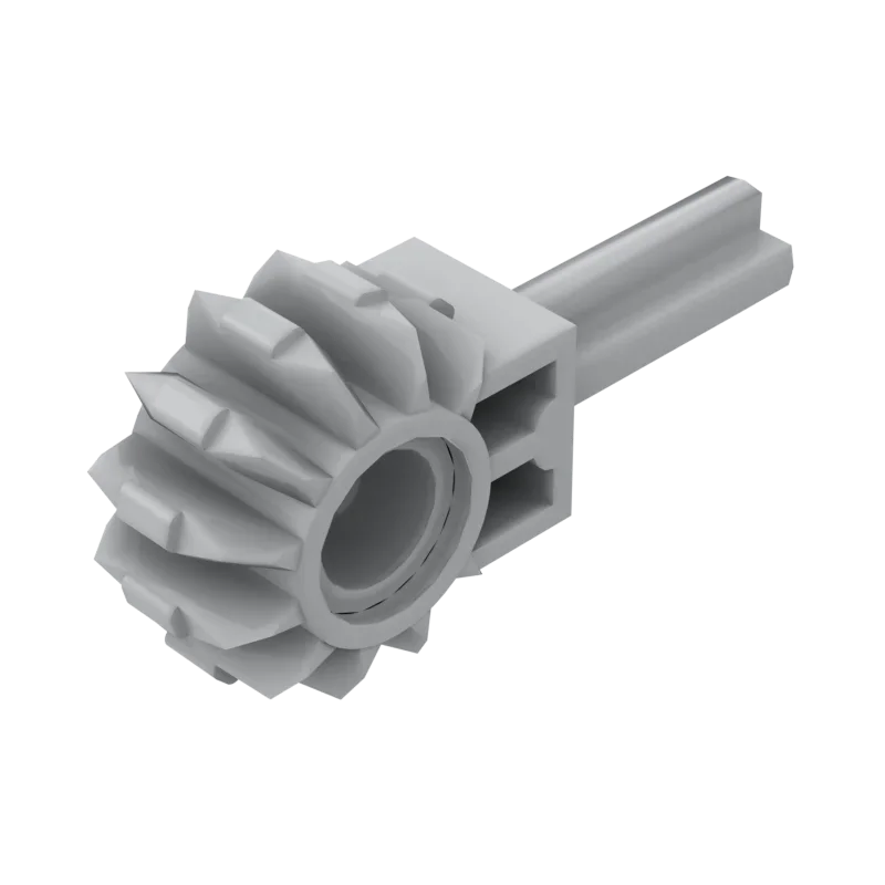 10 peças moc 24014 braço de alta tecnologia com engrenagem 8 dentes tijolos compatíveis diy montar blocos de construção partícula criança quebra-cabeça brinquedo presente