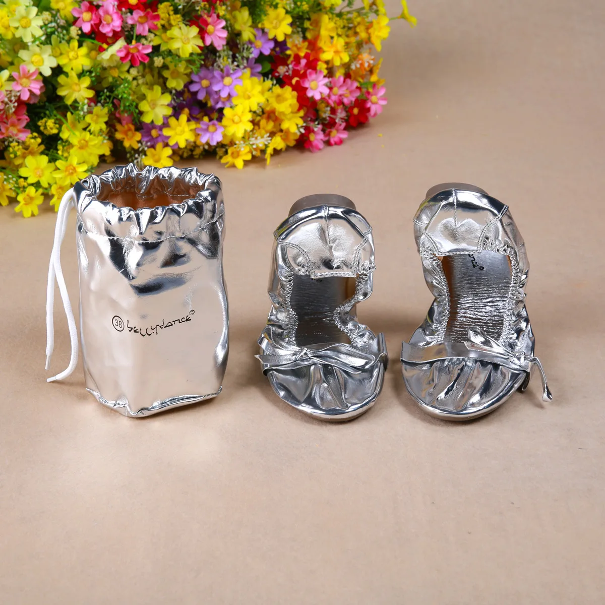 ขายร้อนคุณภาพสูงสาวเต้นรําเนื้อ Tendon Soft Soled Belly รองเท้าขายส่ง