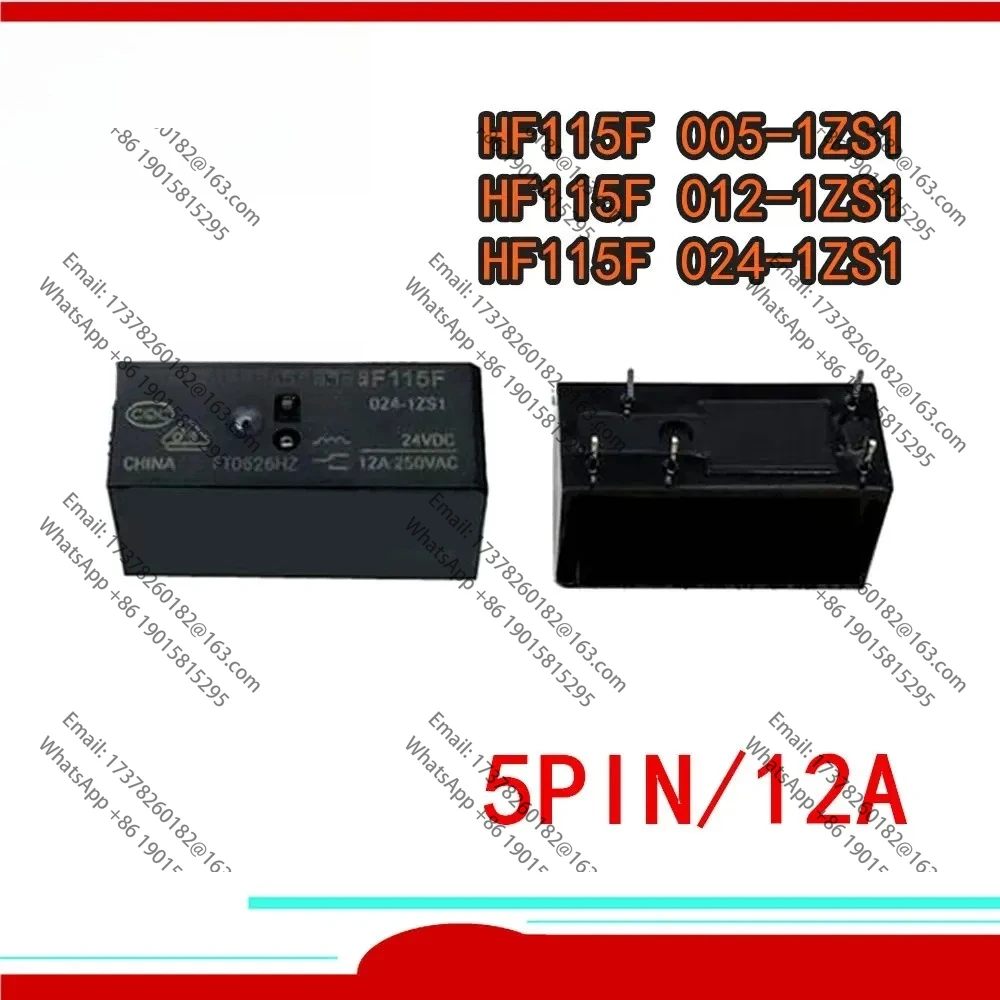 

Новое реле 12А JQX-115F 024-1ZS1 HF115F 024-1ZS1 HF115F-024-1ZS1 HF115F-012-1ZS1 HF115F-005-1ZS HF115F 024 1ZS1 5PIN