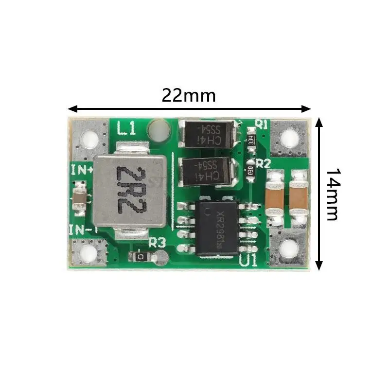 DC Boost Step Up Module 5V 3A Mini High-efficiency 3.7V Lithium Battery Booster Charger Circuit Board Mobile Power Supply
