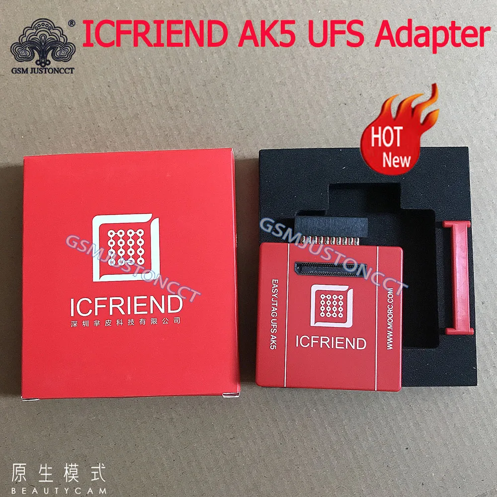 2023 ORIGINAL NEW MOORC ICFRIEND AK5 UFS Adapter for Z3X Easy Jtag Plus Box