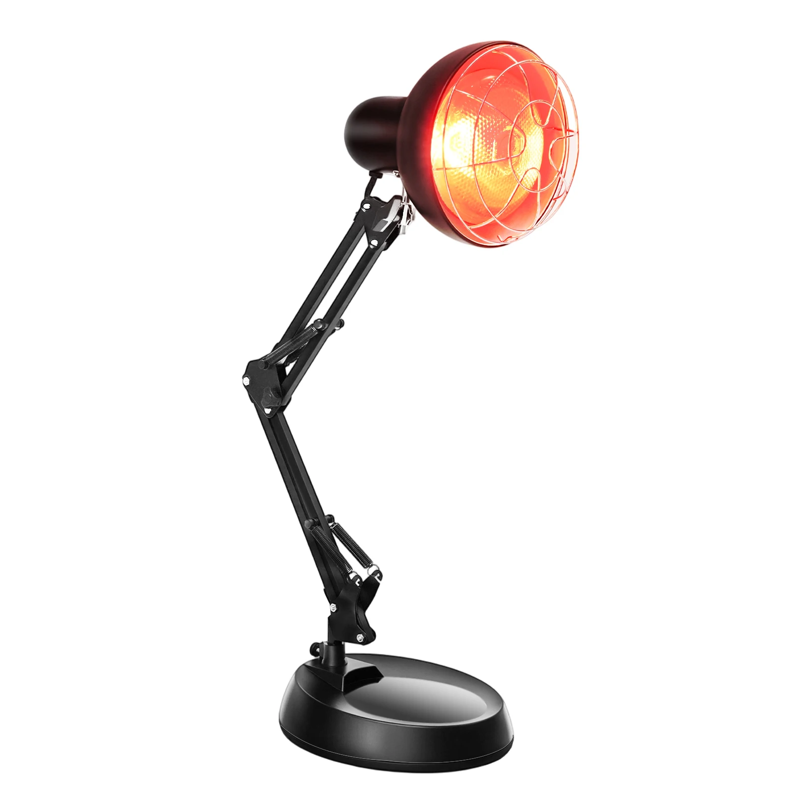 150W Infrarot-Wärmelampe für Zuhause Infrarot-Therapielampe zur Linderung von Muskelschmerzen und Rückenschmerzen Schwarz 65cm – Detail 13