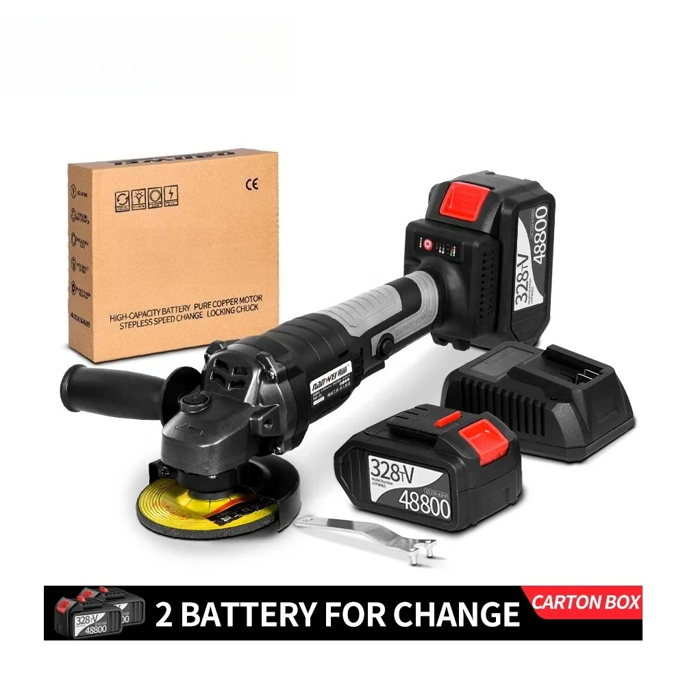 Amoladora angular inalámbrica NANWEI Strong Power 328tv sin escobillas