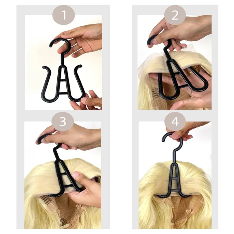 

ABUG-6 шт., сумка для хранения длинных волос, нетканые пылезащитные сумки для переноски париков с вешалкой для органайзера для домашнего салона