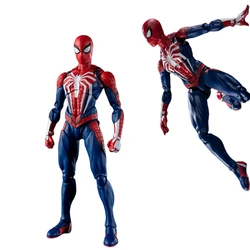 Spider Man PS4 Game Upgraded Version Peter Parker Action Figure Sony Base Statue Scene legend Avengers Model Toy Collection Gift
