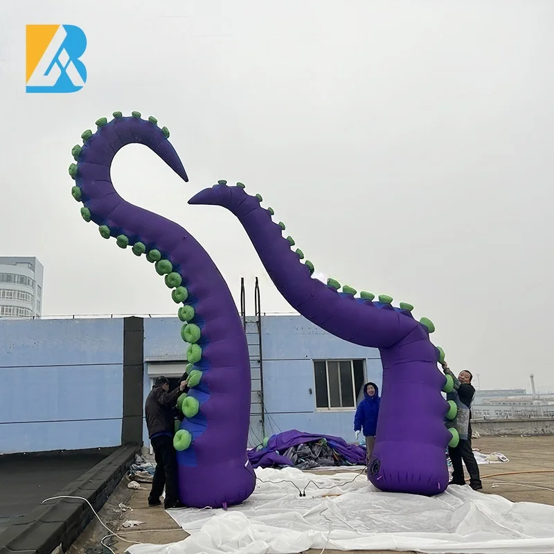 

Bespoke Art Decoration Giant Inflatable Octopus Arms for Festive Display Toys