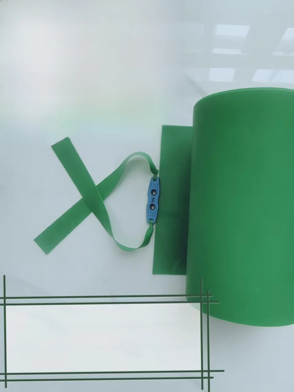arco-de-competicion-dixing-green-flat-bowstring-de-alta-potencia-conico-para-exteriores-juguete-de-tiro-con-bolas-de-plast