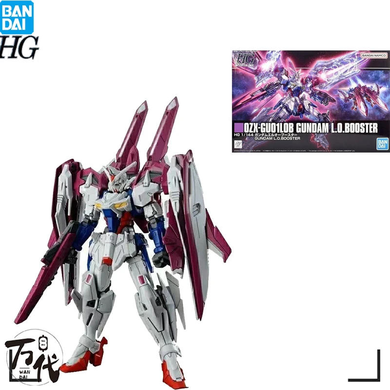 

BANDAI ORIGINAL ANIME HG PB 1/144 OZX-GU01ALOB BOOSTER MODEL TOYS ACTION FIGURE GIFTS COLLECTIBLE ORNAMENTS BOYS KIDS