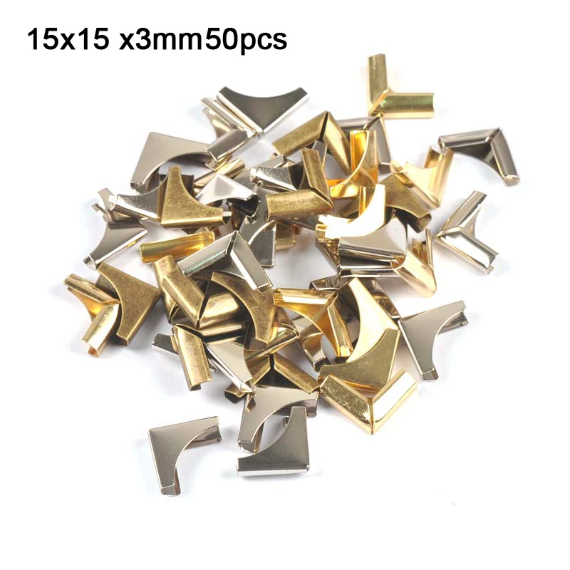 Mixed Gold Silver Metal Corners DIY Crafts Scrapbooking Embellishment Photo Albums Books Decoration Handwork Accessories