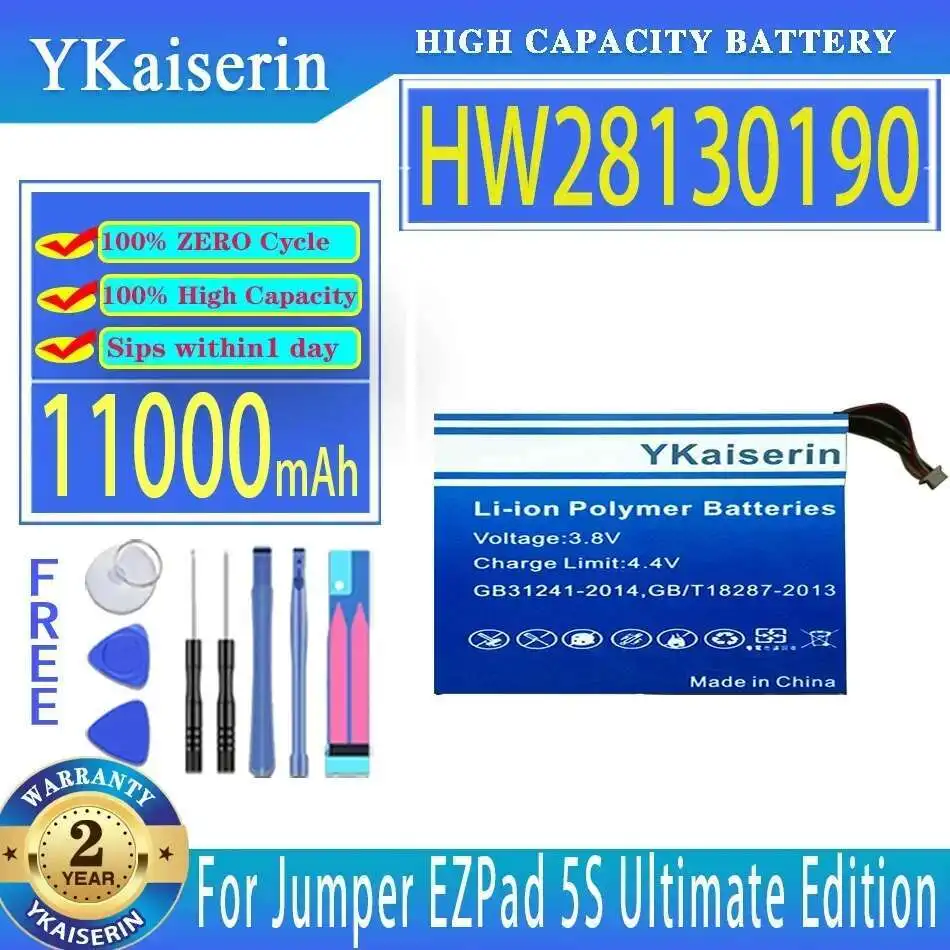 

Laptop Battery 11000Mah For Jumper Ezpad 5S Ezpad5s Ultimate Edition HW28130190