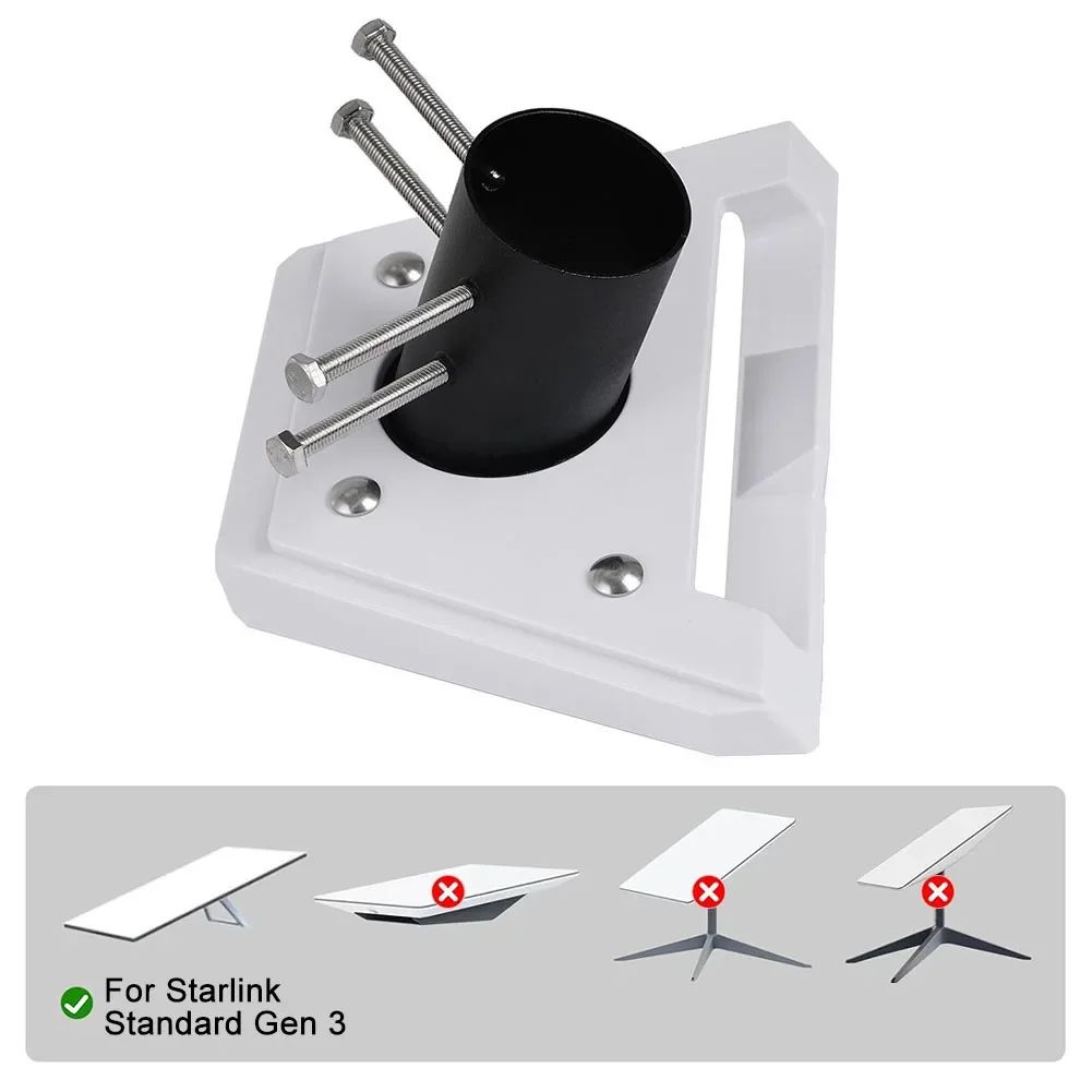 Metal And ABS Pole Mount Adapter Kit Enhance Connectivity Compact And Space-saving Easy Installation Hassle-free Installation