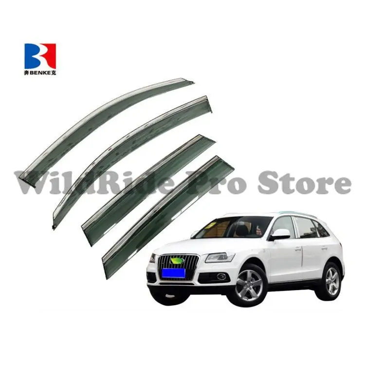 1 set For Factory Directly Sell High End Injection Deflector Window Visor for Audi Q5 2008 2017