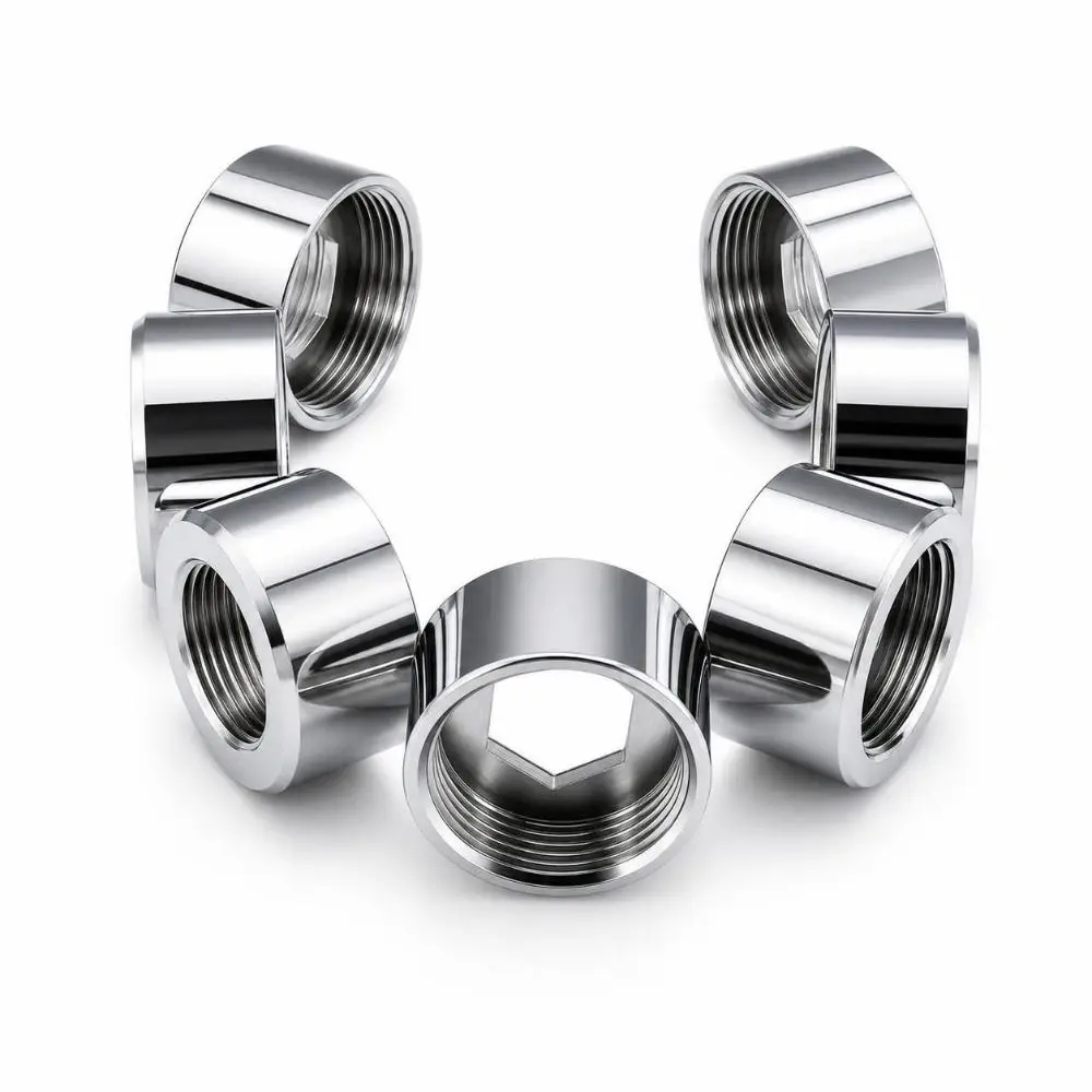 Durable Copper Faucet Adapter Female To Female Hex Shape Thread Converter Water Nozzle Adapter