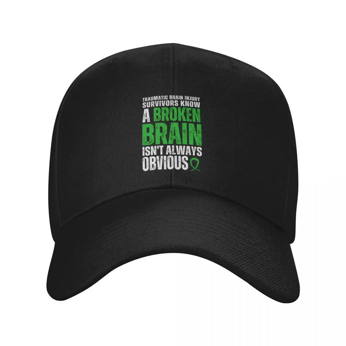 Traumatic Brain Injury Survivors Know | Traumatic Brain Injury Awareness Baseball Cap custom Hat funny hat Women Hats Men's