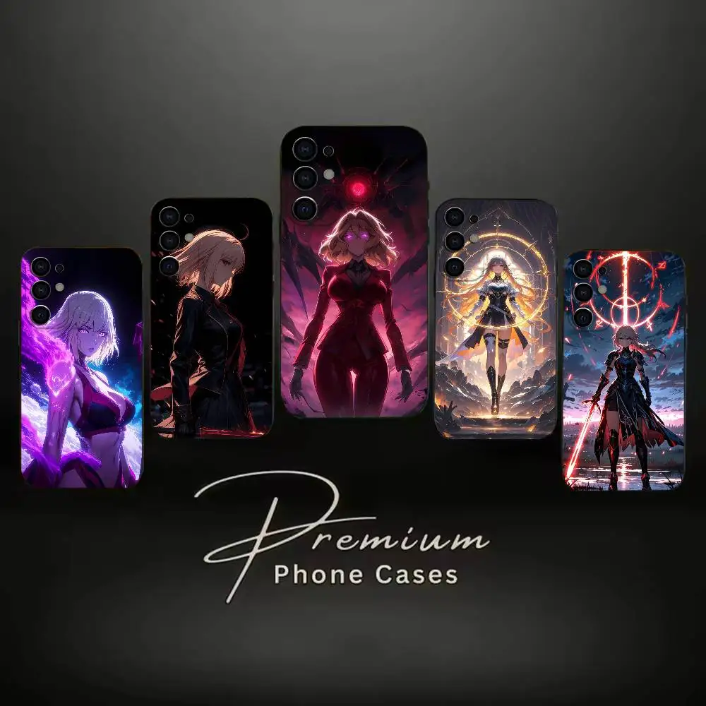 Game black Saber  Phone Case Black Soft Case For Samsung S24,S23,S21,S22,S24,S30,S20Ultra Plus