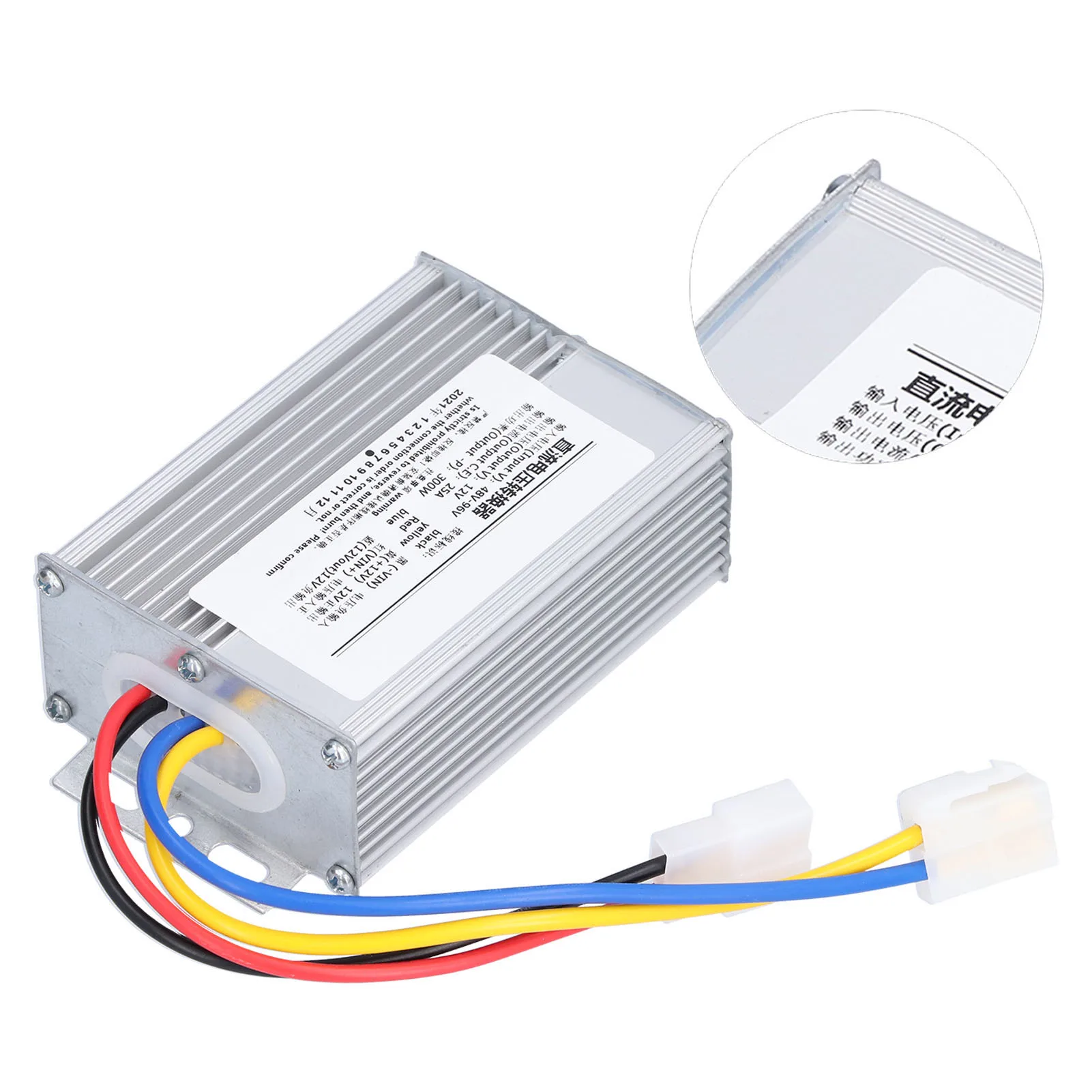 Waterproof Module Transformer 48V‑96V to 12V Voltage Converter Stable Waterproof Efficient Output Power Supply Transformer