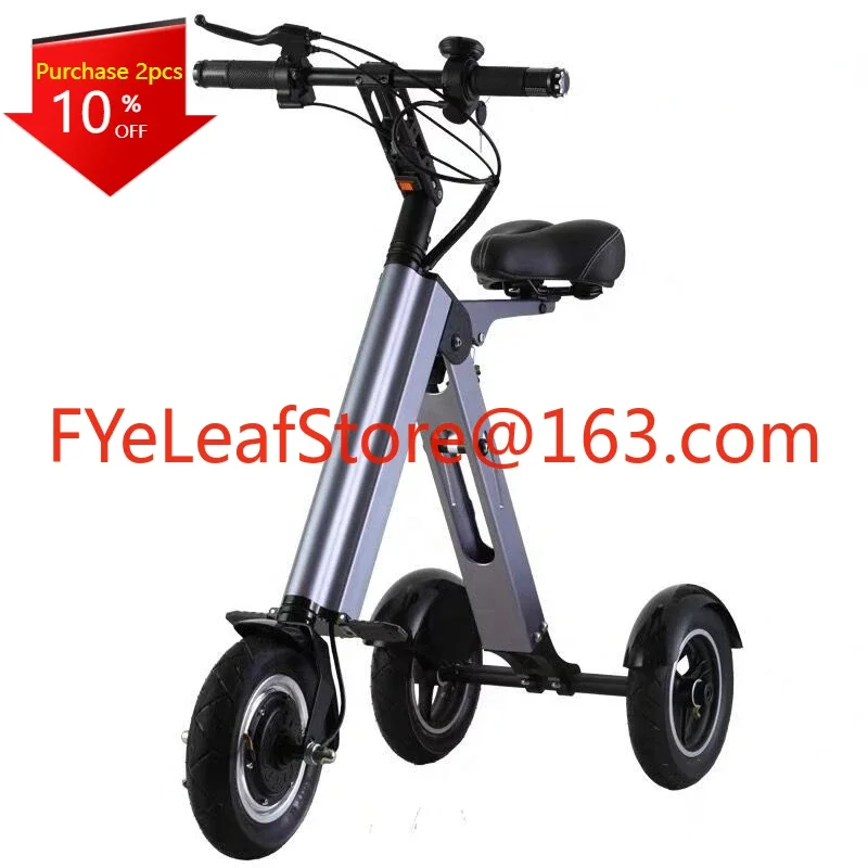 Super Lightweight Folding 3 Wheels Scooter Portable Aluminum Alloy Electric Scooter electric mobility scooter