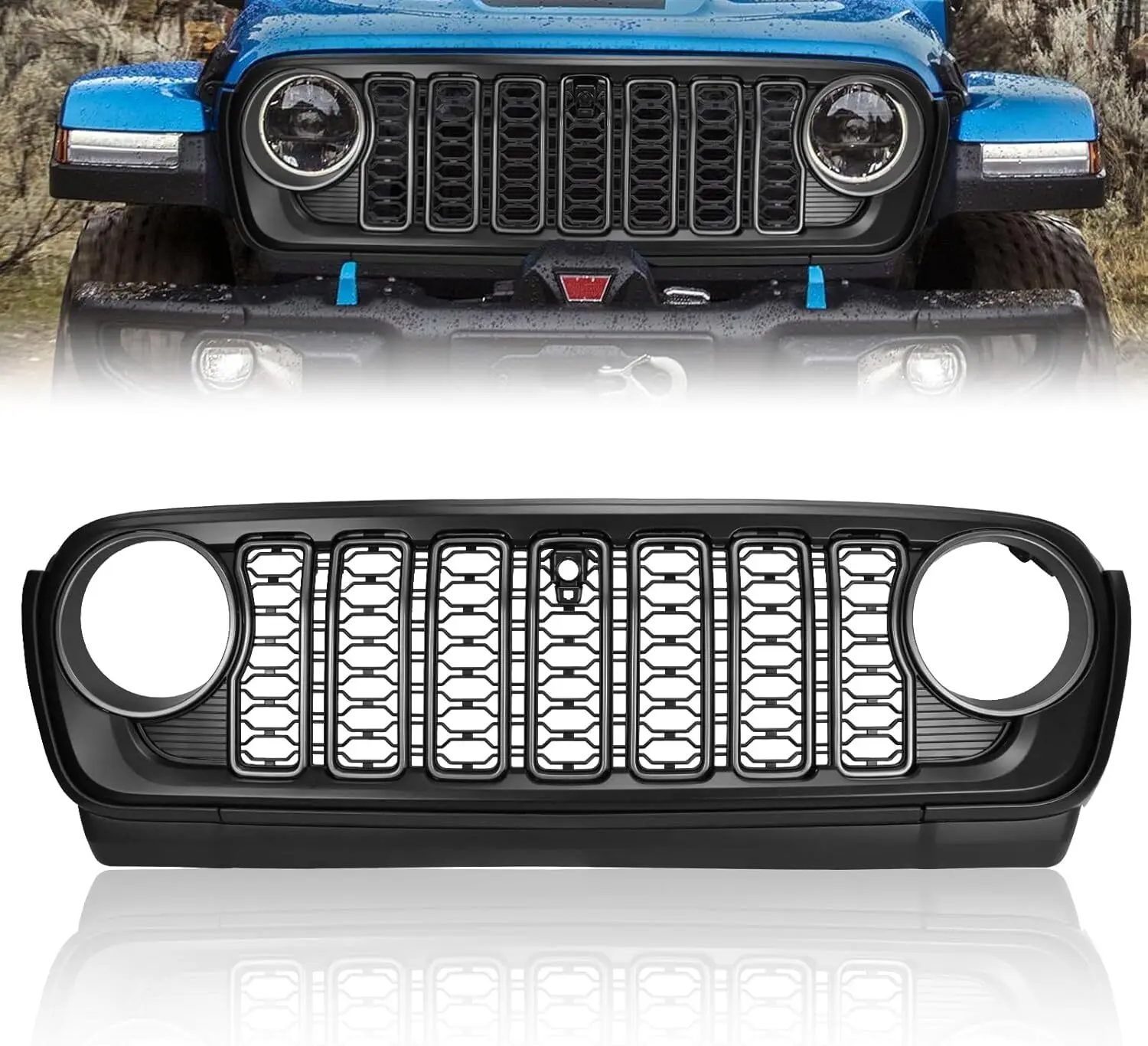 Front Grill Fr Jeep… - image