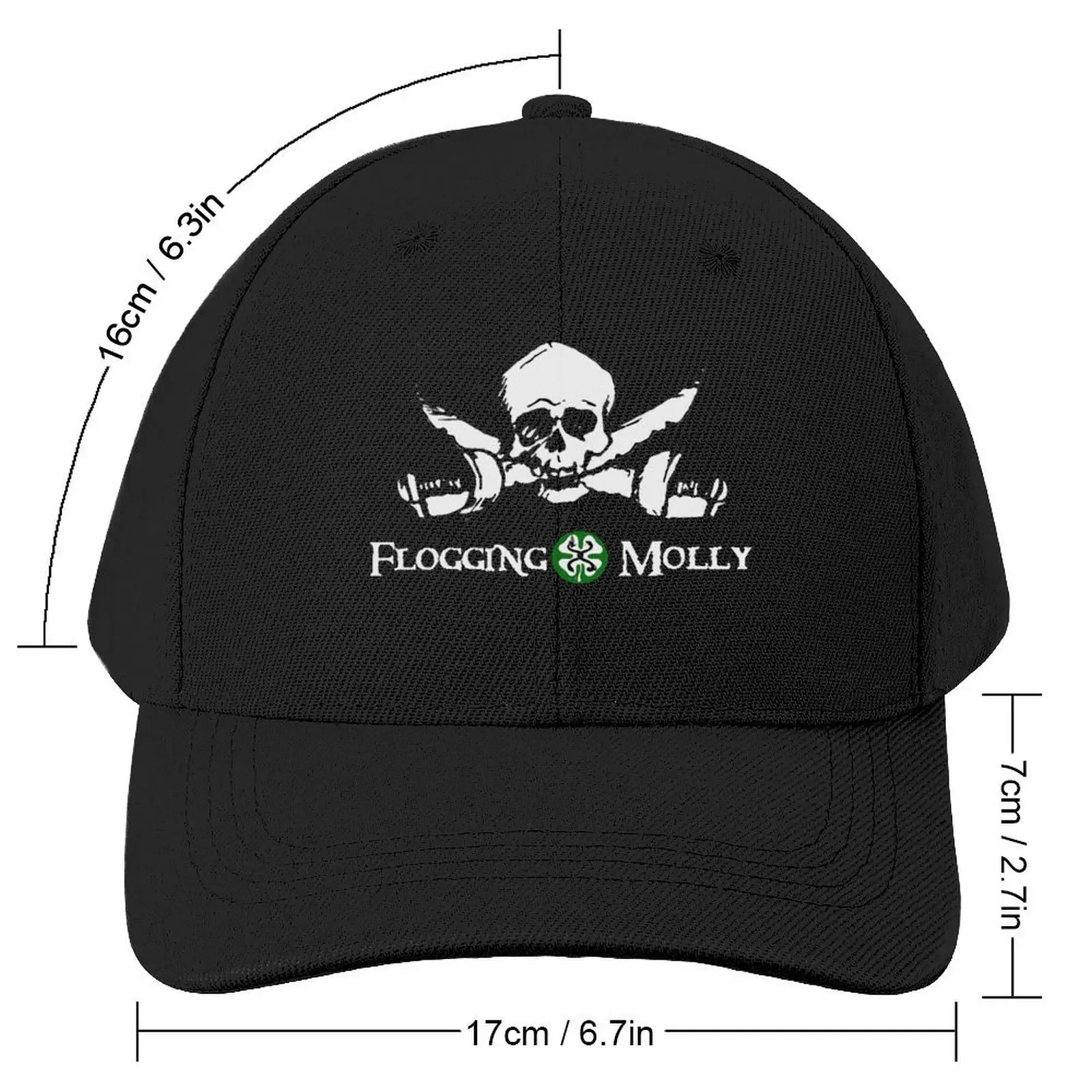 Flogging Molly skull pirate Baseball Cap Golf Cosplay |-F-| Military Tactical Cap Men's Luxury Women's