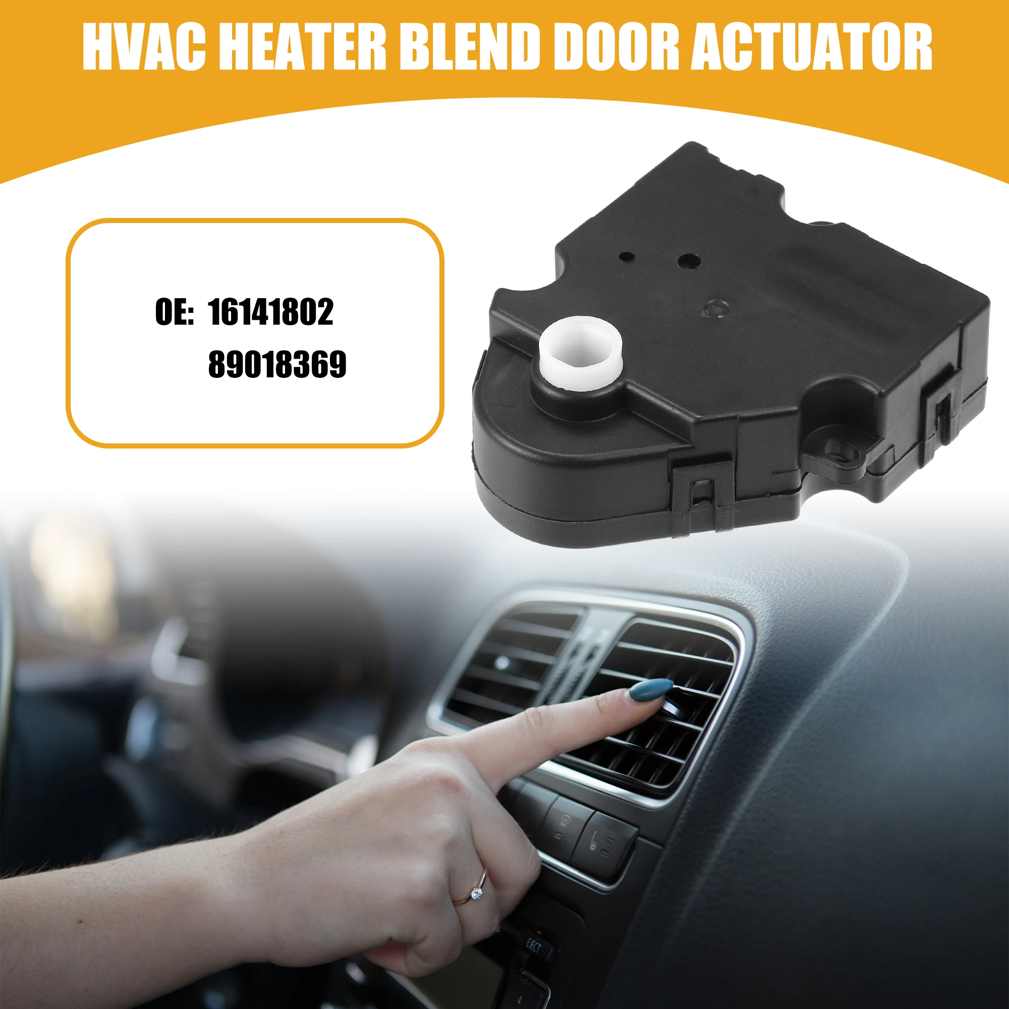 

UXCELL Car HVAC Heater Blend Door Actuator No.16141802 for Chevrolet Blazer 1992-1994