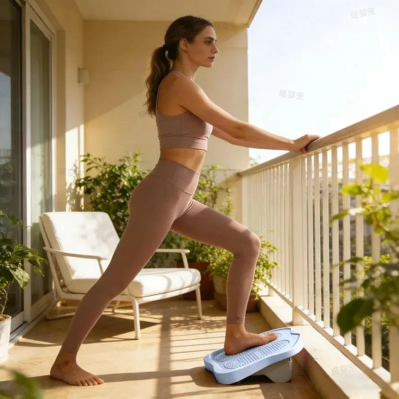Physical Therapy Calf Stretch Inclined Board Adjustable Slope Fitness Tool Ease Muscle Tension And Plantar Fasciitis Pain - view 5