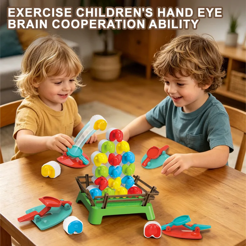 Interactive Jumping Sheep Tabletop Board Game for Kids - Family Party Game for Parent-Child Play Skill Development - view 4