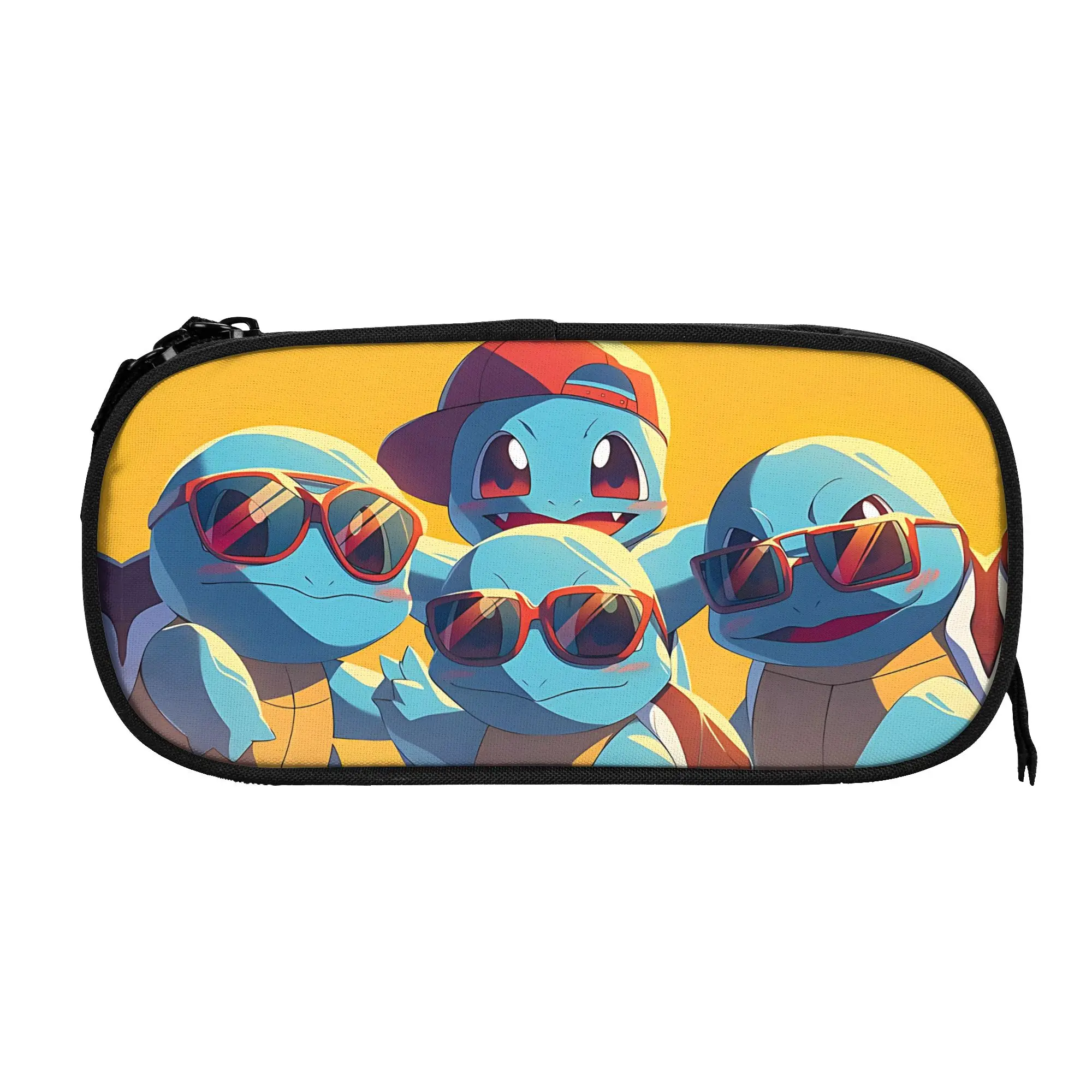 Custom Anime Pokemon Theme Large Capacity Bags for Child  School Pencil Bag for Boys Gilrs Kids