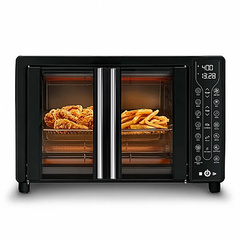 Peralatan memasak untuk penggoreng panci udara kompor uap kompor instan XL 30lt penggorengan udara listrik doubl penggorengan dalam listrik dengan timer