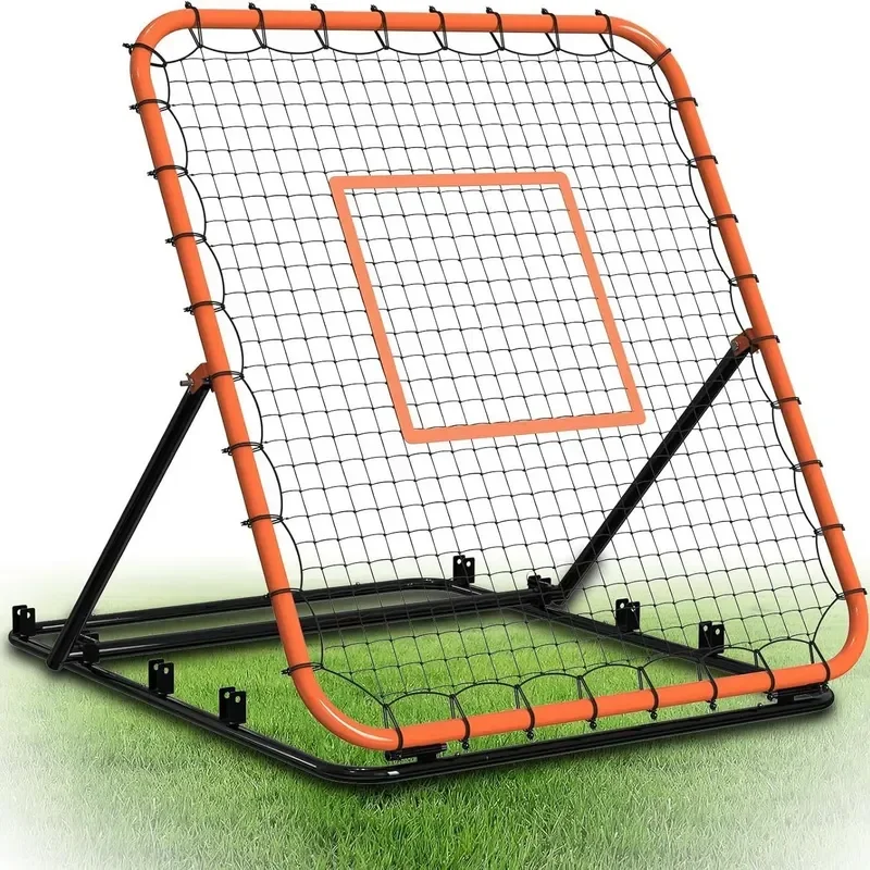 Baseball Rebound Net Multi Functional Practice Trainer for Softball Hockey Hitting Pitching Training Equipment Outdoor Backyard