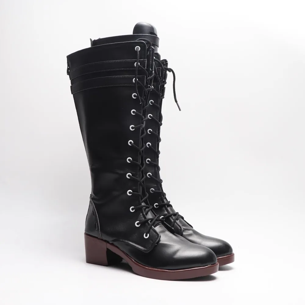 Game Genshin Impact Lyney cosplay Schoenen Laarzen Fontaine Twin Rollenspel Halloween Carnaval Vrouwen Mannen Kostuum Outfit Party Props