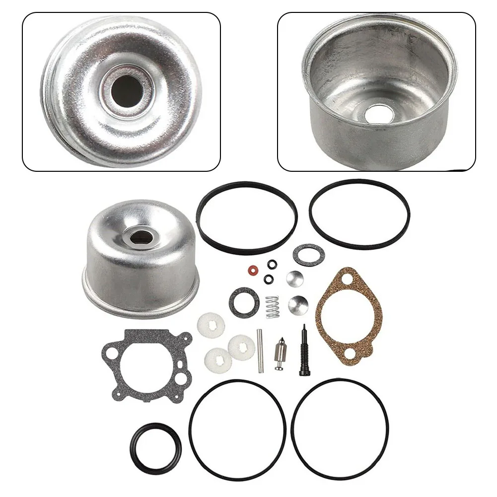 Optimize Engine Performance with Carburetor Repair Kit Float Bowl for 498260 492495 796611 Engine Easy to Install