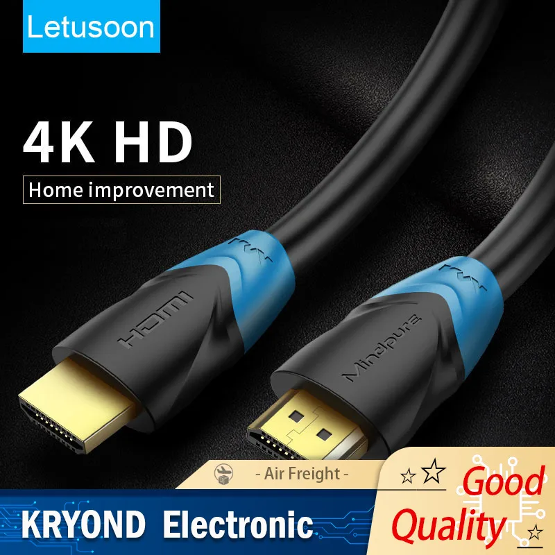 High Quality HDMI Cable 4K 60Hz 30Hz 3m-15m 4K 3D HD Video Audio Cable for TV Laptop
