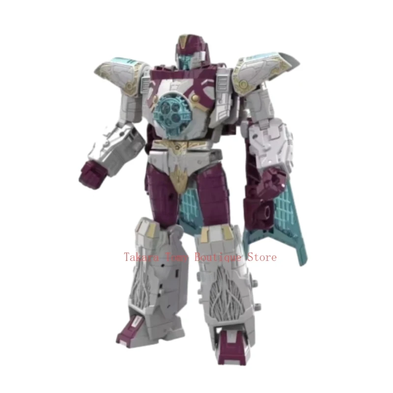 In Stock Takara Tomy Transformers Toys Legacy United 18cm Voyage Class Vector Prime Autobot Action Figures Hobbies Collectible