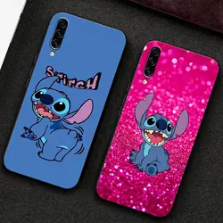 Funny Cartoon Lilo-Stitch Soft Case For Samsung Galaxy A30 A30S A50 A50S A10S A70 A20S A10 A7 A9 2018 Cute Blue Koala Back Cover