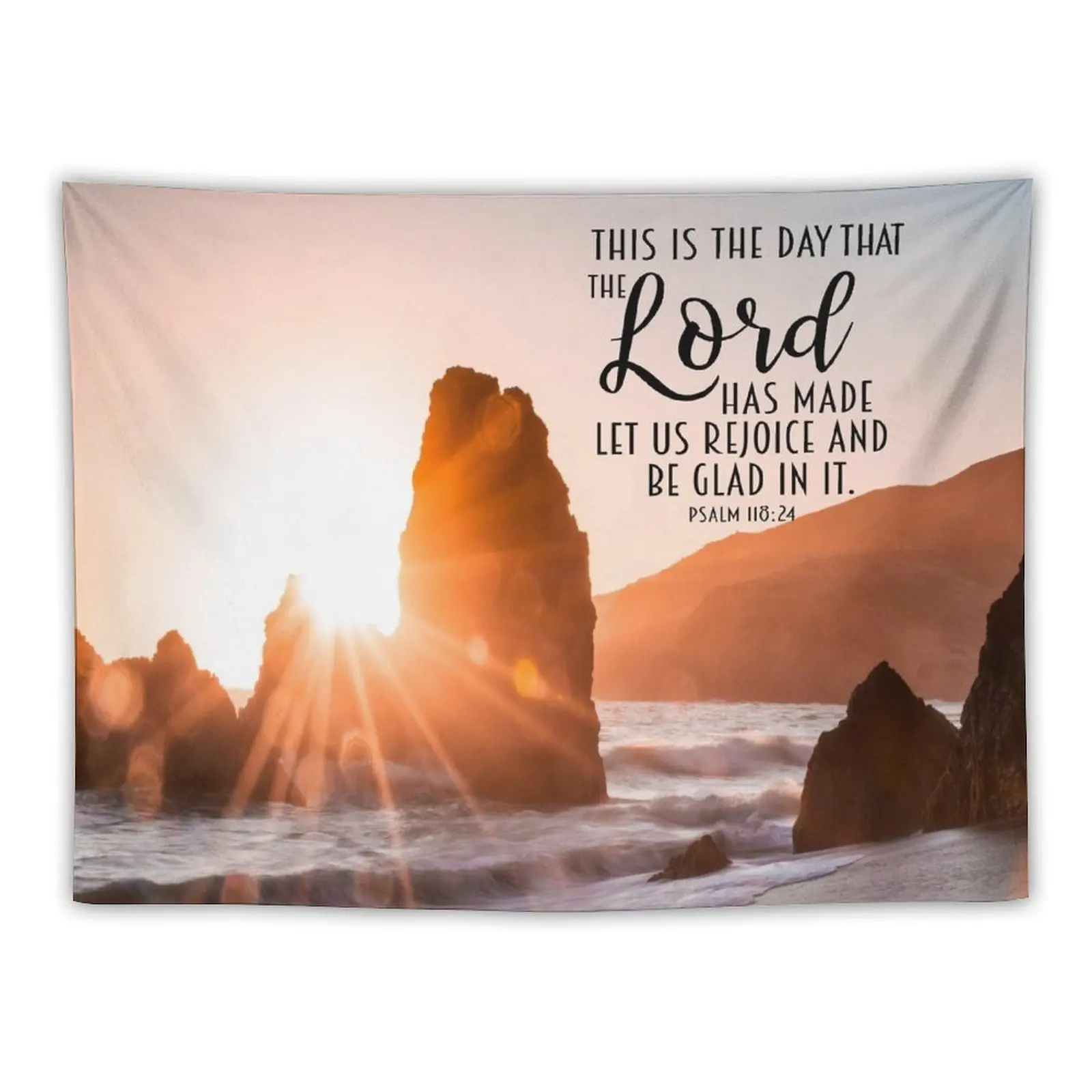 

This is the day the Lord has Made Tapestry Home Decorators Aesthetic Decoration Tapestry