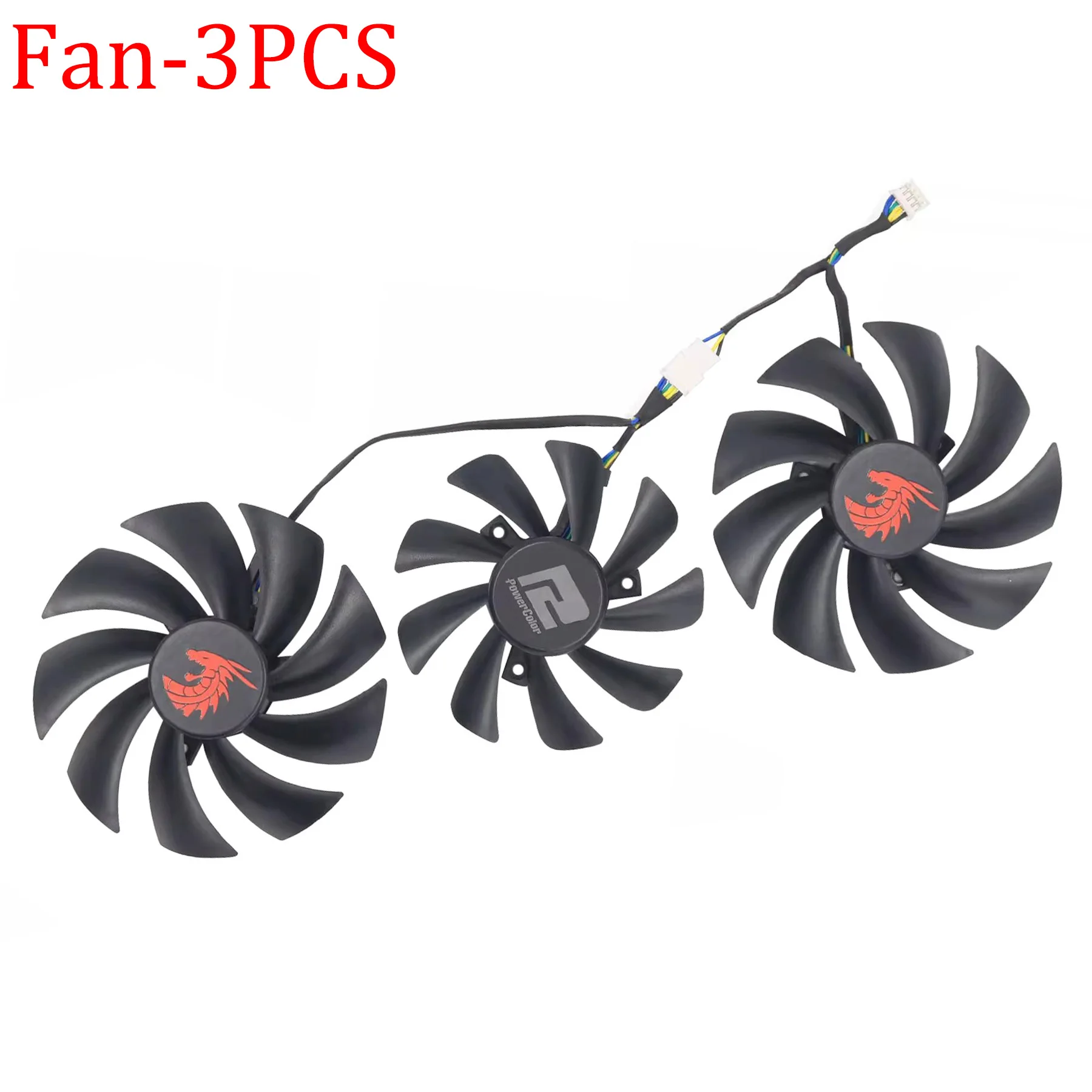 For PowerColor RX 6800 XT 6800 RED DRAGON Video Card Fan