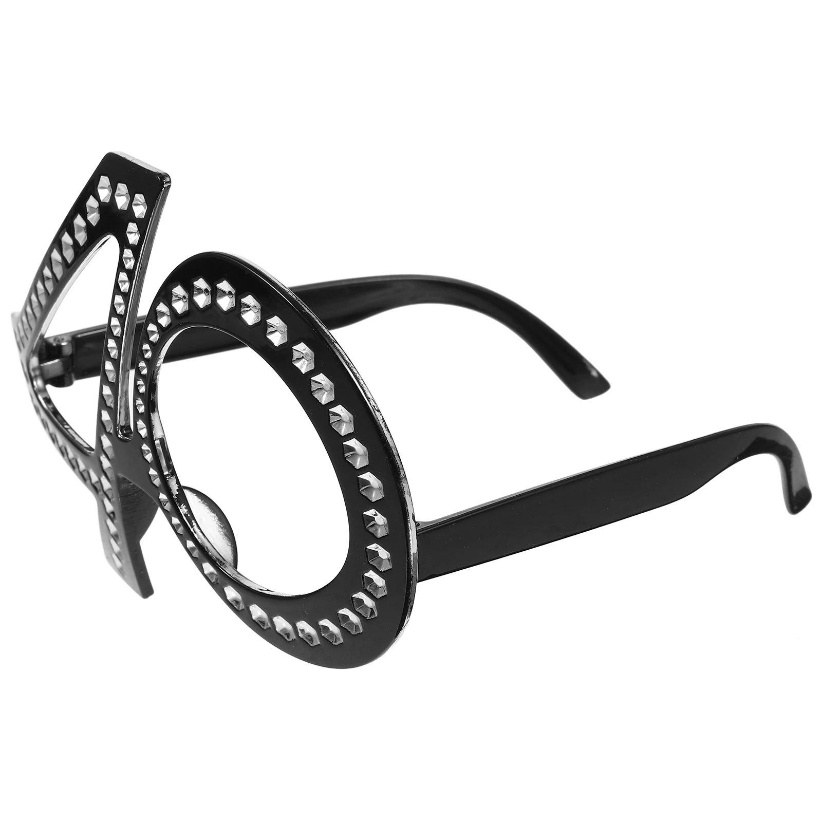 

Birthday Glasses 40Th Number Glasses for Party Photo Booth Prop Adult Birthday Party Accessories Glitter Frame Rhinestone